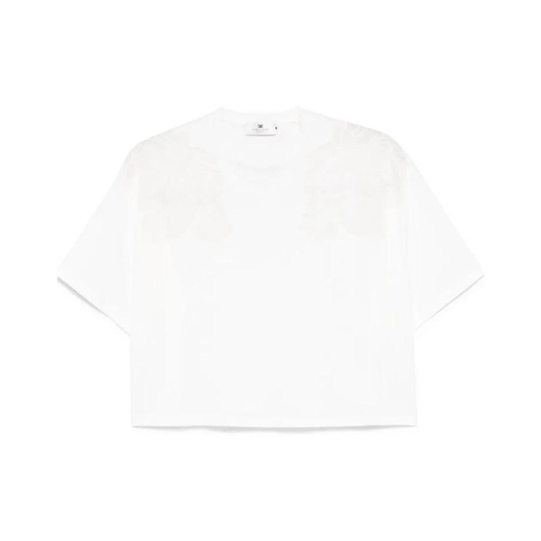 Cotton Logo Sweater Crop Top