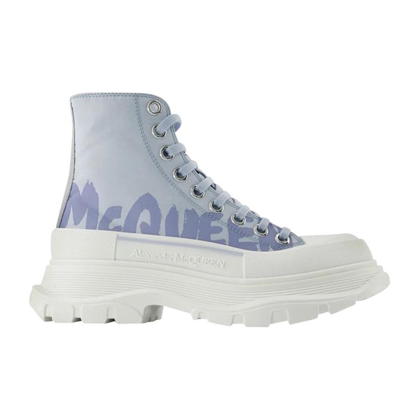 Chunky Sole High-Top Sneakers