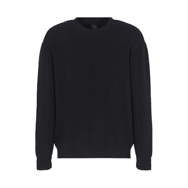 Checked Jacquard Crewneck Sweater
