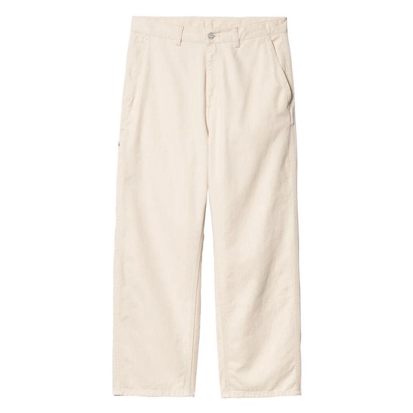 Cotton Pants with Button Closure