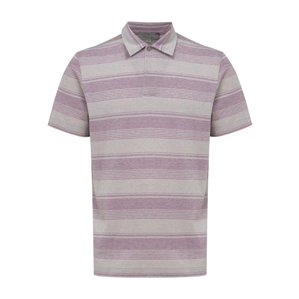 Striped Polo Shirt Short Sleeve