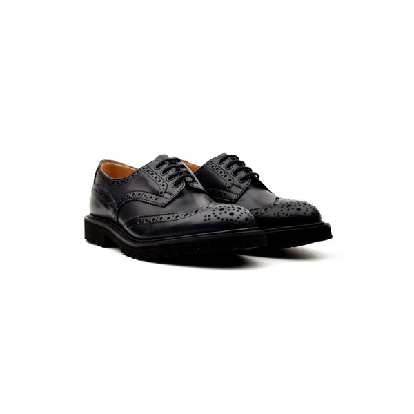 Navy Haas Flat Shoes
