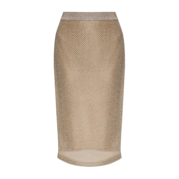 Skirt with lurex thread