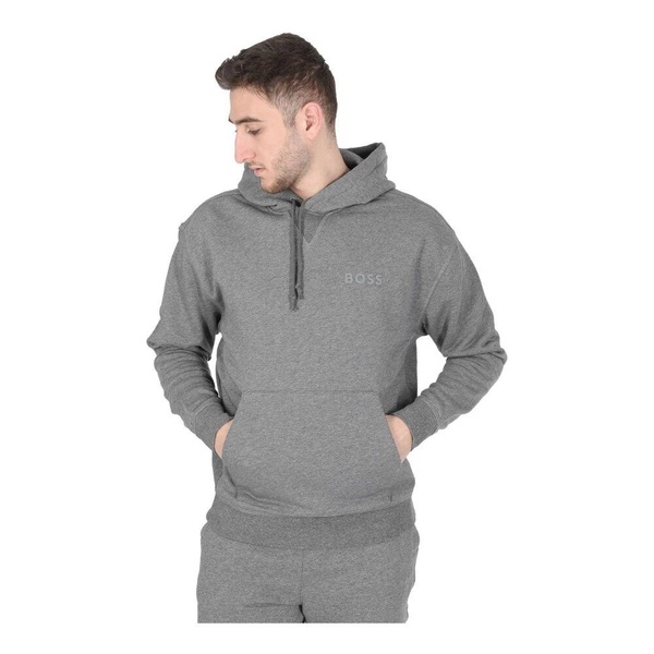 Cotton Blend Grey Sweatshirt