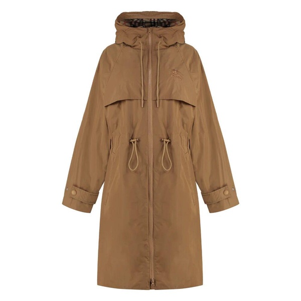 Hooded Technical Fabric Jacket
