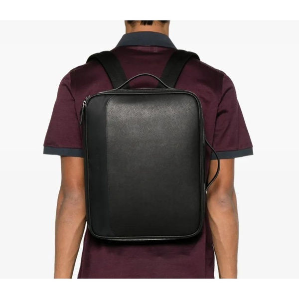 Black Laptop Bag with Embossed Logo