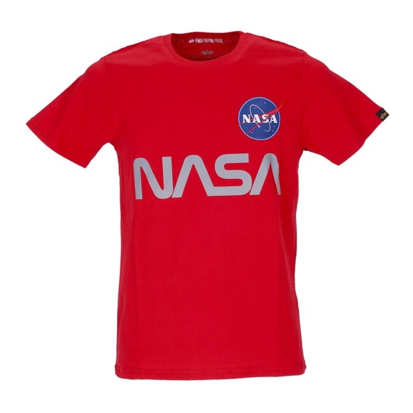Reflective NASA T-shirt Red