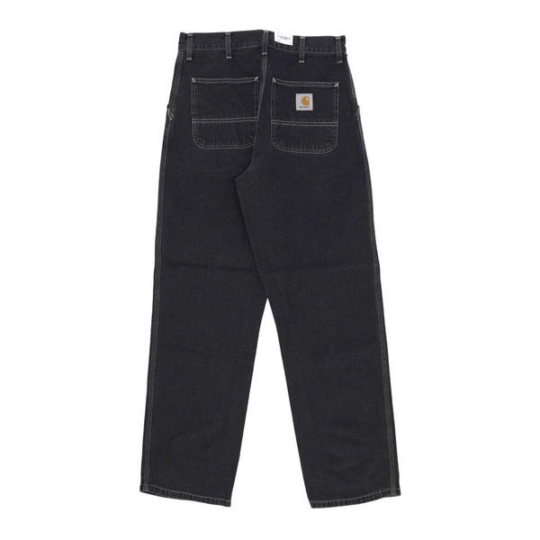 Stone Washed Straight Jeans