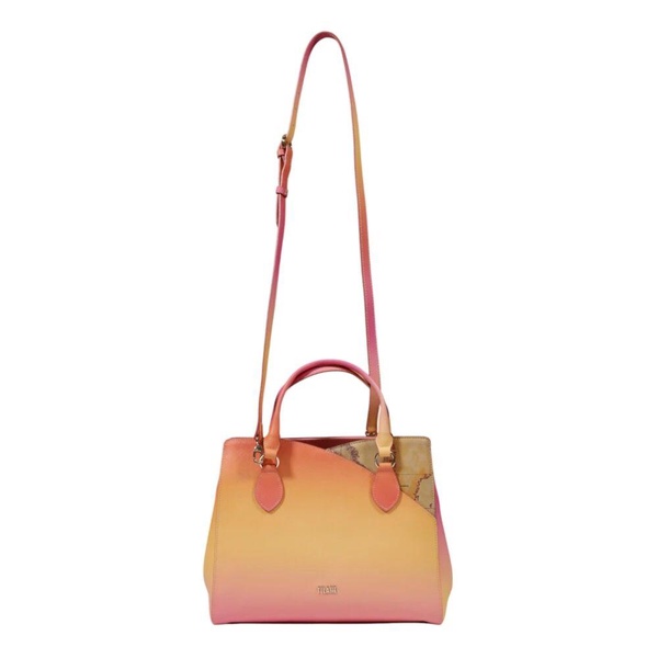 Pink Shoulder Strap Handbag with Zip
