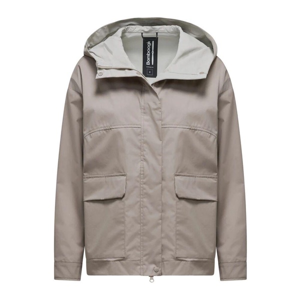 Hooded Gabardine Jacket