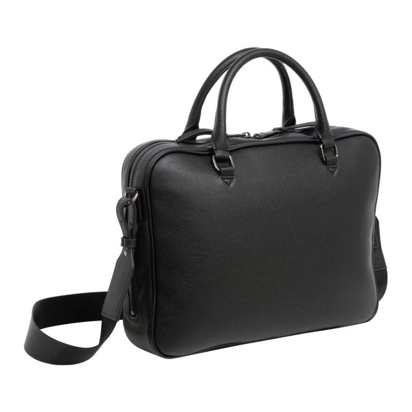 Adjustable Briefcase with Detachable Strap