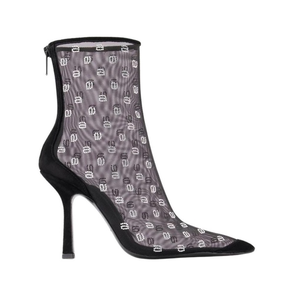 Delphine Mesh Boots - Black