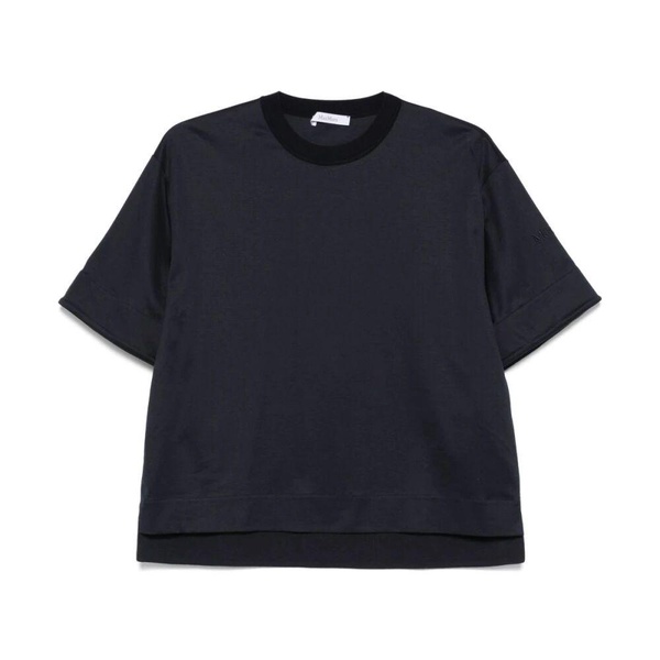 Embroidered Logo Crew Neck T-shirt