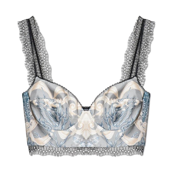 Top with Barocco Sea pattern