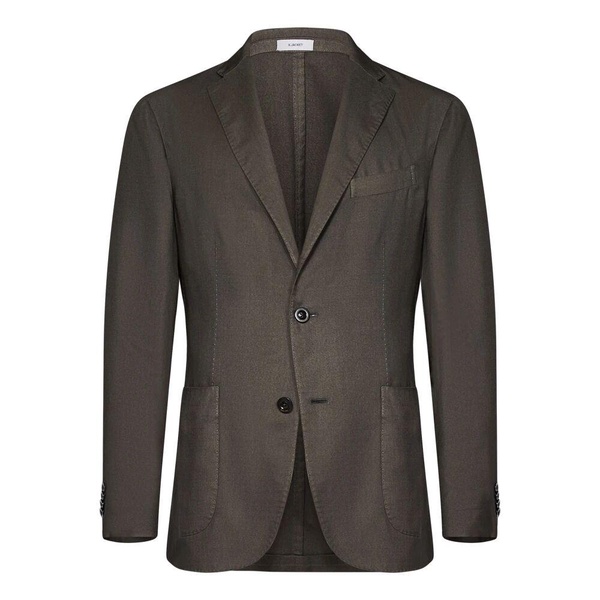 Green Cashmere Silk Jacket Classic Style
