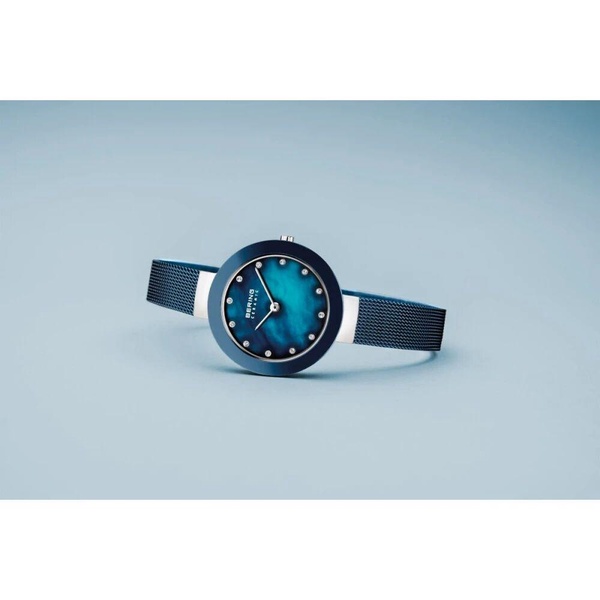 Women's Ceramic Watch 29 mm Milanese Bracelet 11429-387