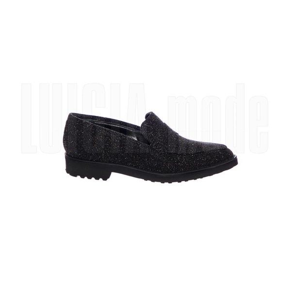 Glitter Black Shoes