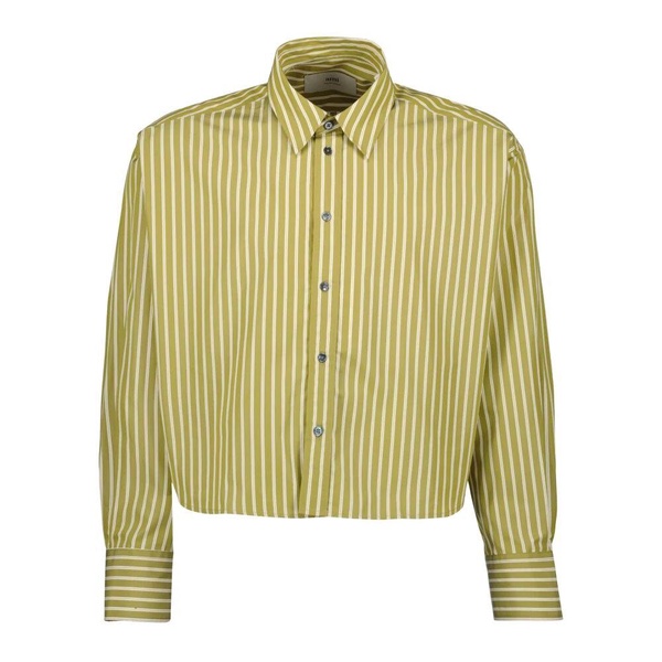 Green Striped Heart Friend Shirt