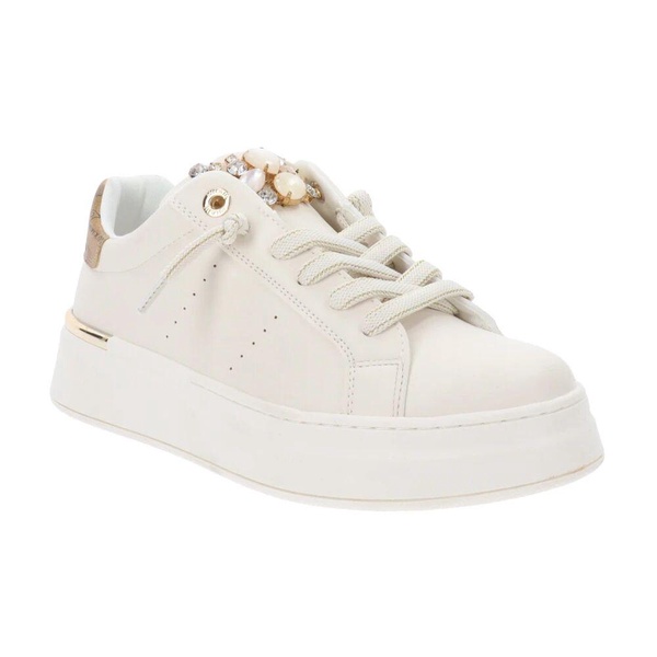 Faux Leather Women's Sneakers