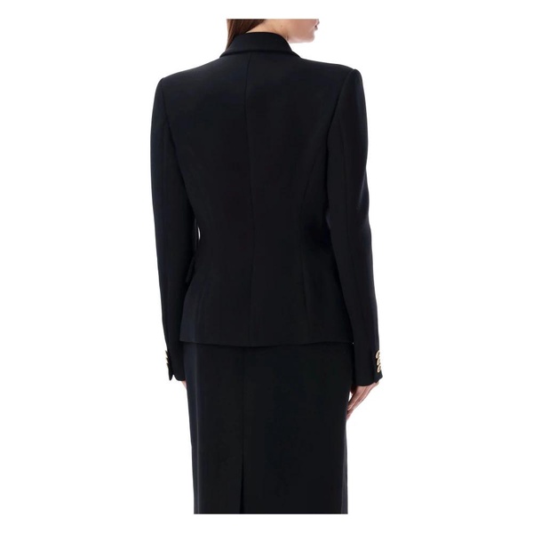 Black Double Breasted Blazer Jacket