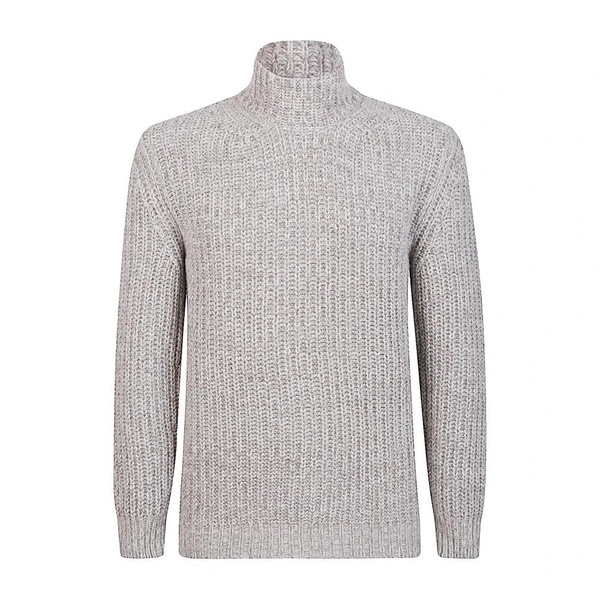 High Neck Wool Sweater