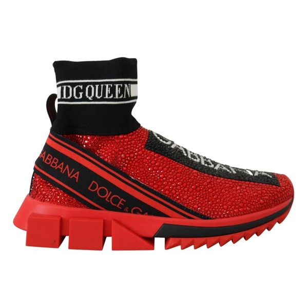 Exquisite Red Sorrento Slip-On Sneakers