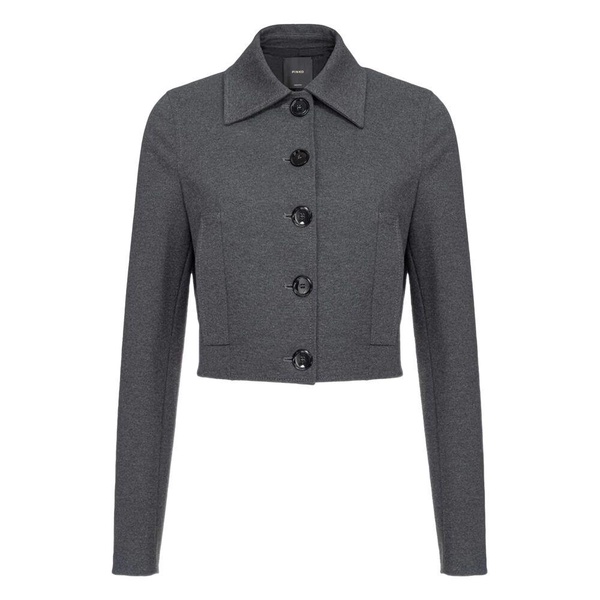Short Shirt Collar Button Jacket
