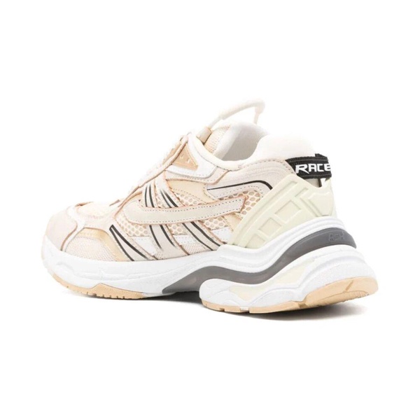 Beige Sneakers with Graphic Prints