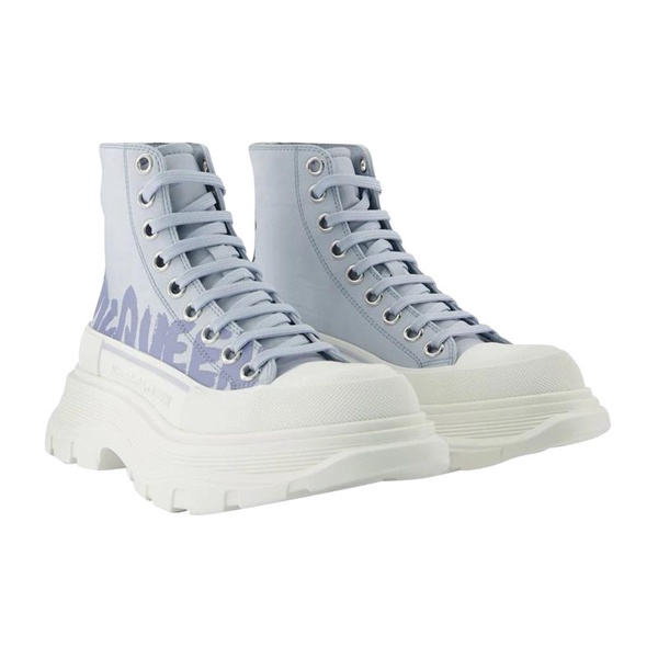 Chunky Sole High-Top Sneakers