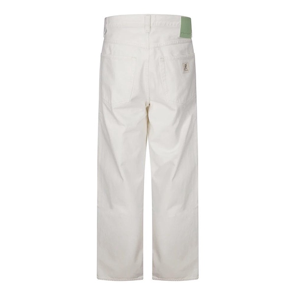 High Waist Wide Leg Five Pocket Jeans