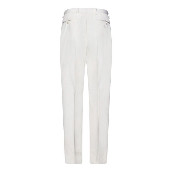 White Trousers Elegant Fashion Style