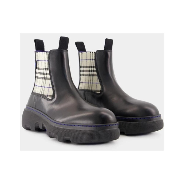Low Ankle Boots - Leather - Black