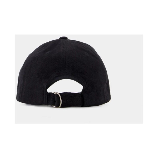 Black Cotton Carliy Cap