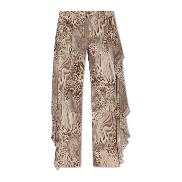 Jeans with animal print