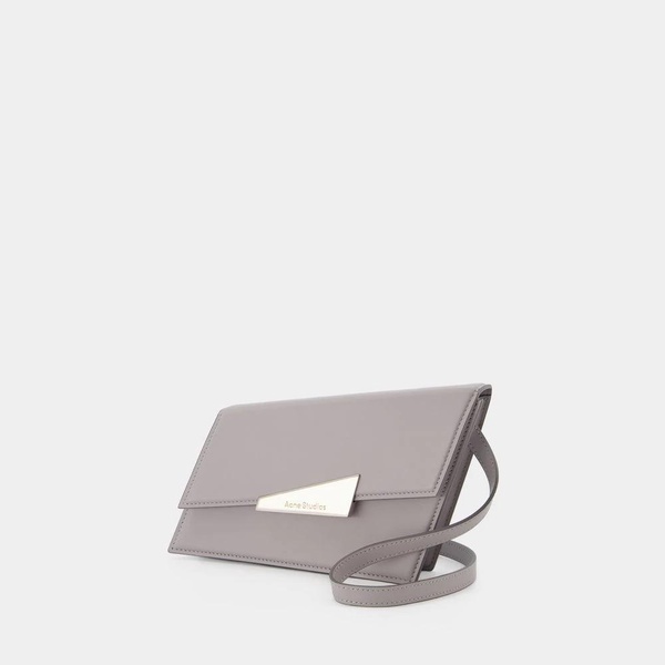 Hobo Bag - Acne Studios - Grey Clair - Leather