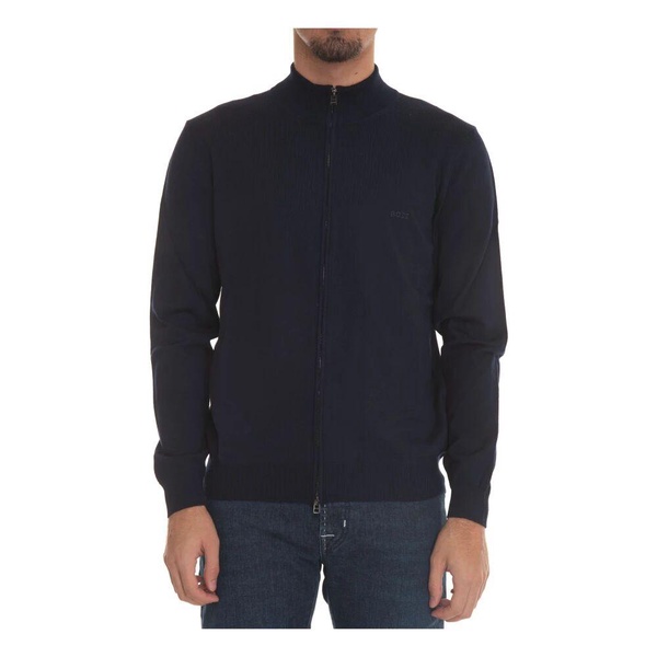Wool Zip Cardigan