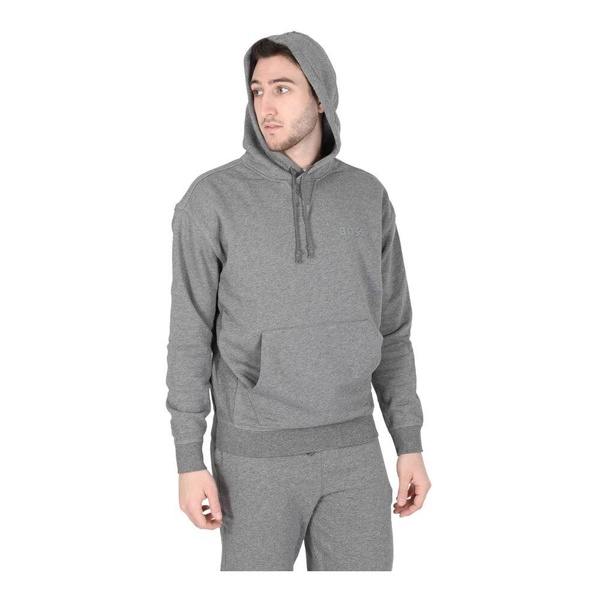 Cotton Blend Grey Sweatshirt
