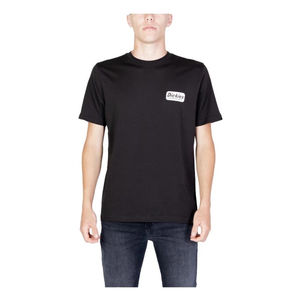 Men's Black Print T-shirt