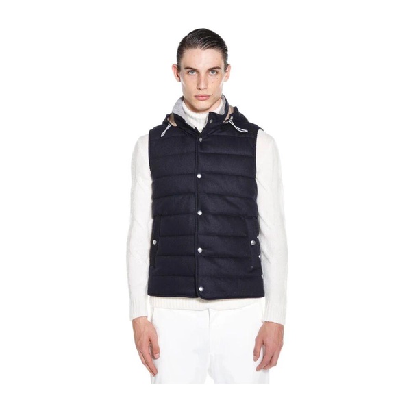 Stylish Gilet with Wool Blend