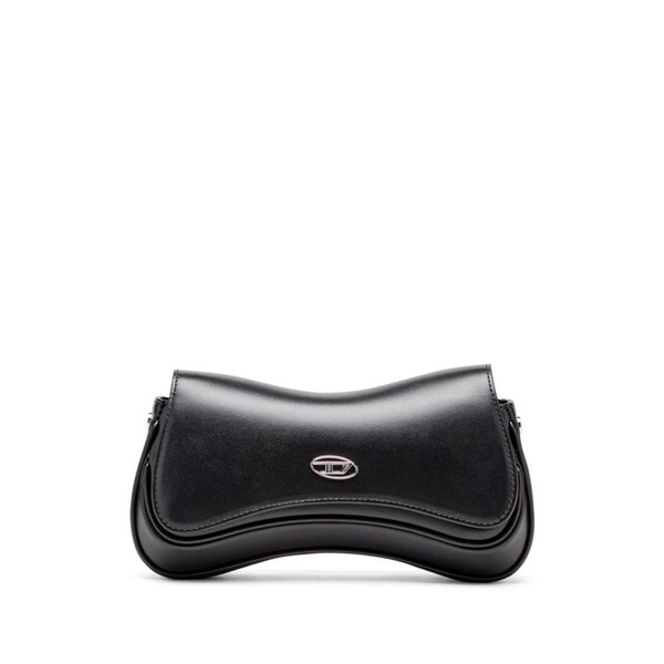 Black Leather Shoulder Bag