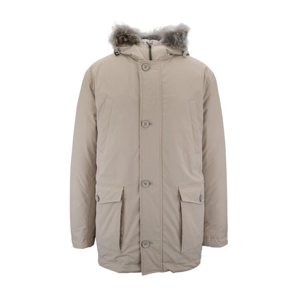 Fur Hooded Down Jacket
