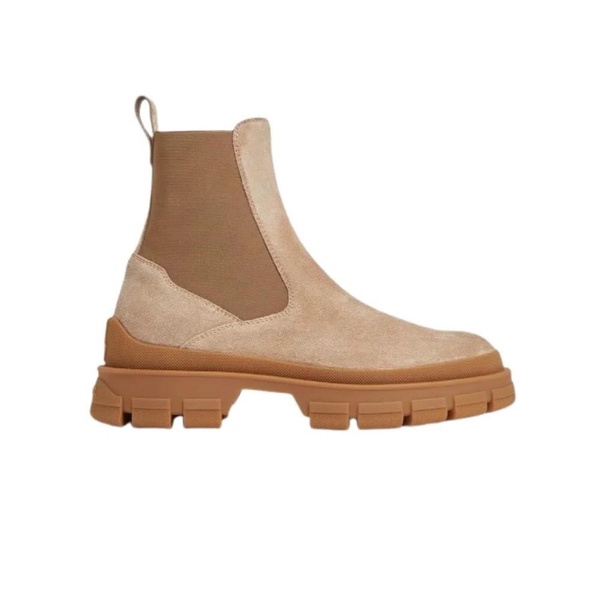 Suede Chelsea Boots with Profile Sole