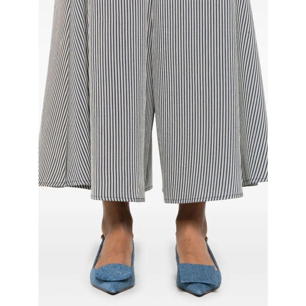 Blue Elasticated Waistband Skirt with Pockets