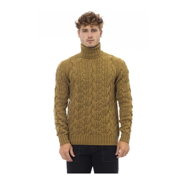 Sweater Turtleneck Long Sleeve Ribbed Hem