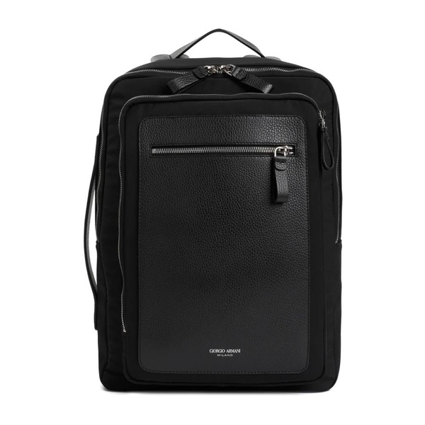 Black Bucket Bag & Backpack