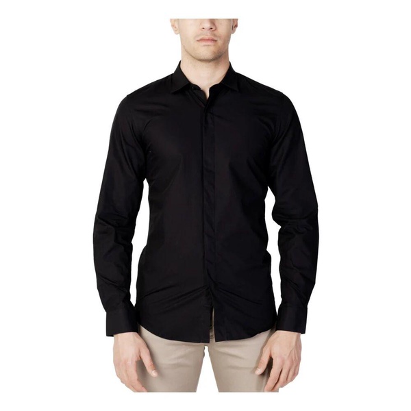 Black Button-Up Shirt Spring/Summer