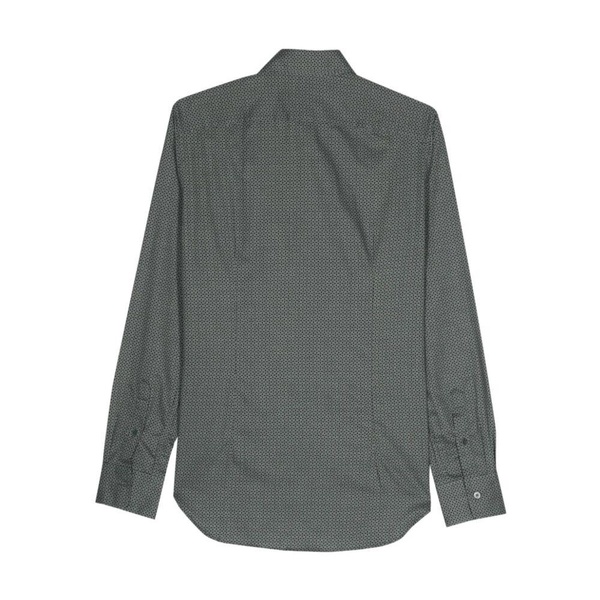 Geometric Print Casual Shirt