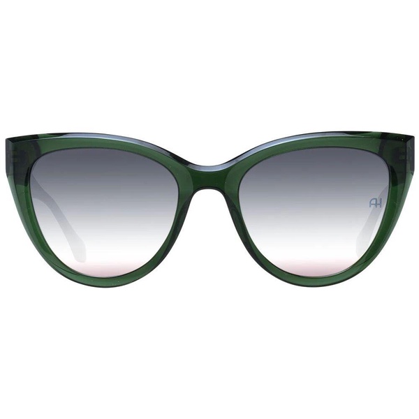 Green Cat Eye Sunglasses Gradient Lens