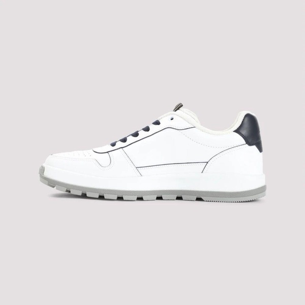 White Leather Sneakers Stylish Comfortable