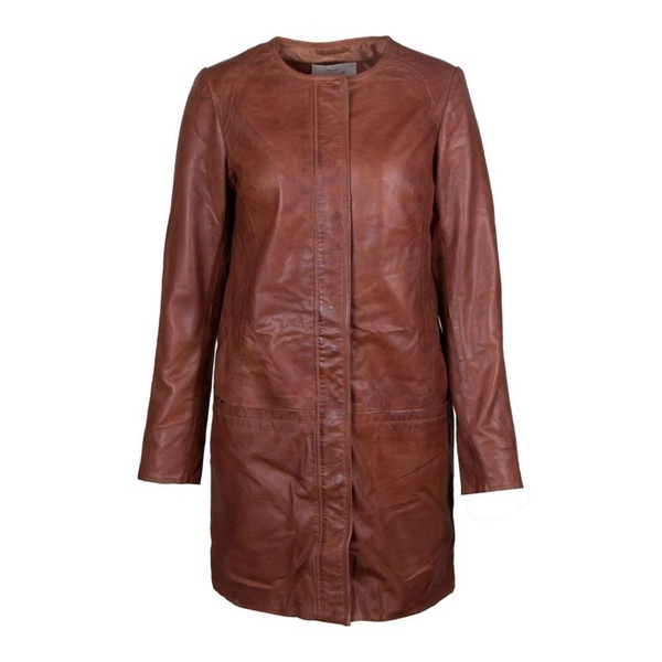 Leather Coat 10255
